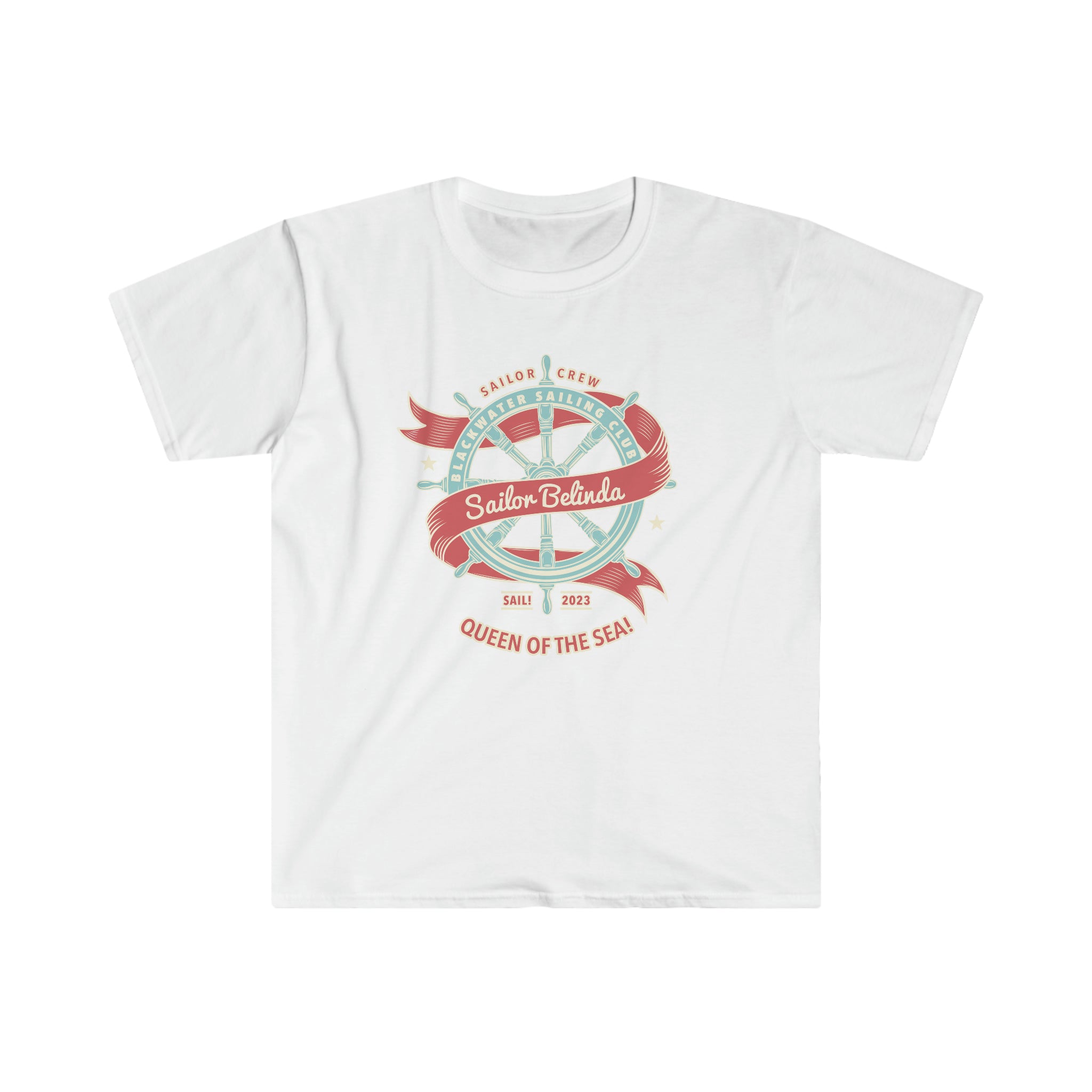 Unisex Softstyle T-Shirt - Kroatien Flottille 2023 - Mit personalisiertem Namen! 3 Farben 