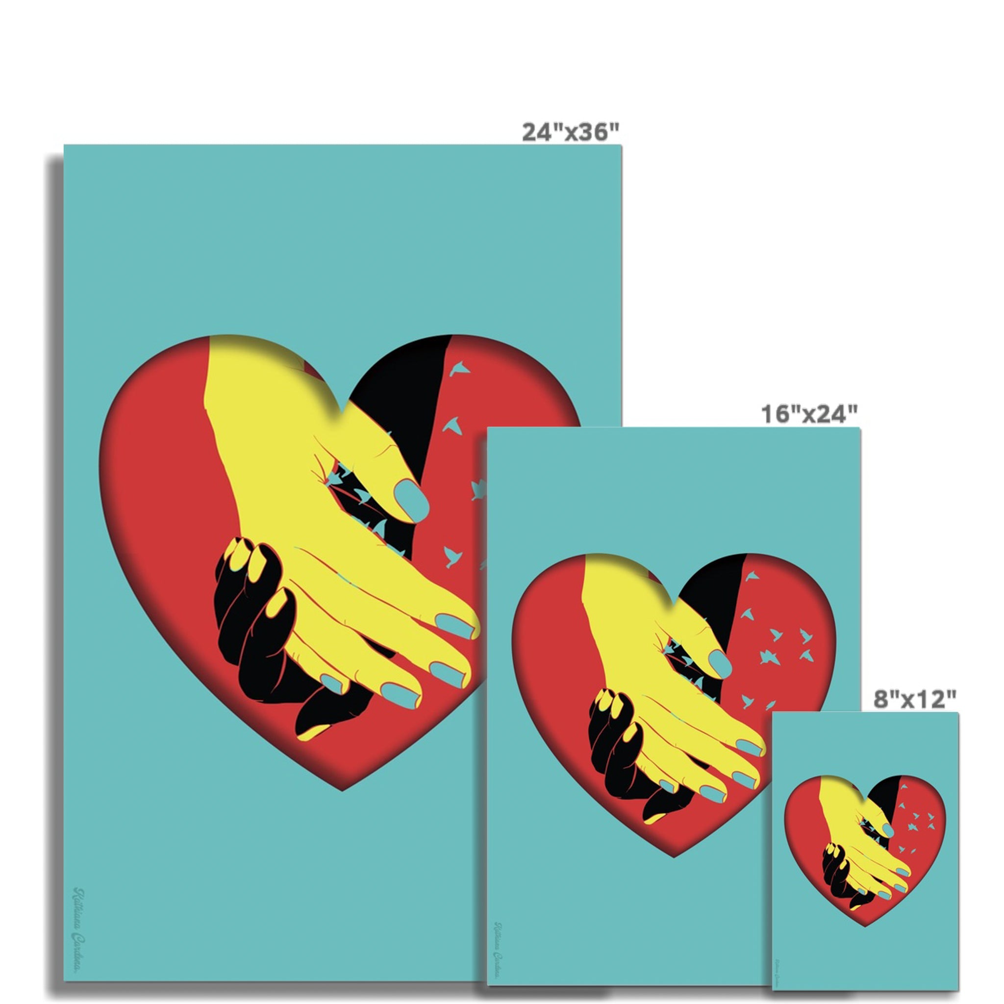 Giclée Fine Art Print - Freiheit zur Liebe 