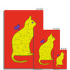 Giclée Fine Art Print - Koexistenz rot gelb