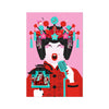 Giclée-Kunstdruck – Peking-Opernkunst – Der Sänger
