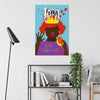 Giclée-Kunstdruck – Ella Fitzgerald, die Königin des Jazz 