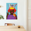Giclée-Kunstdruck – Ella Fitzgerald, die Königin des Jazz 