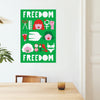 Giclée Fine Art Print - Freiheit für iranische Frauen 