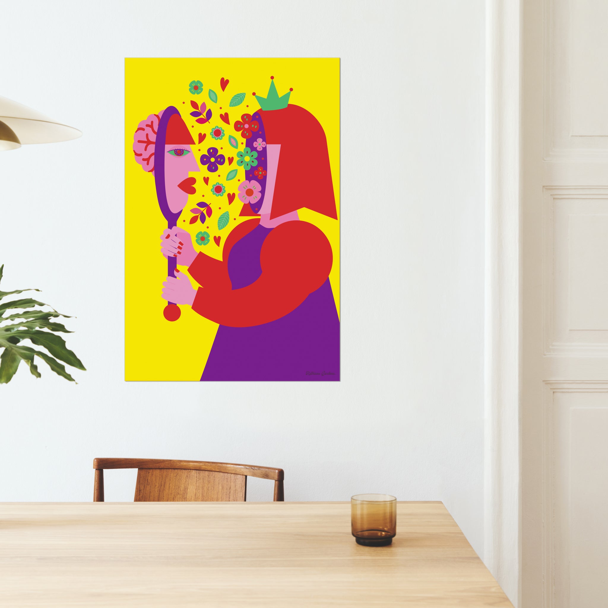 Giclée Fine Art Print - Love What You See, Love Yourself