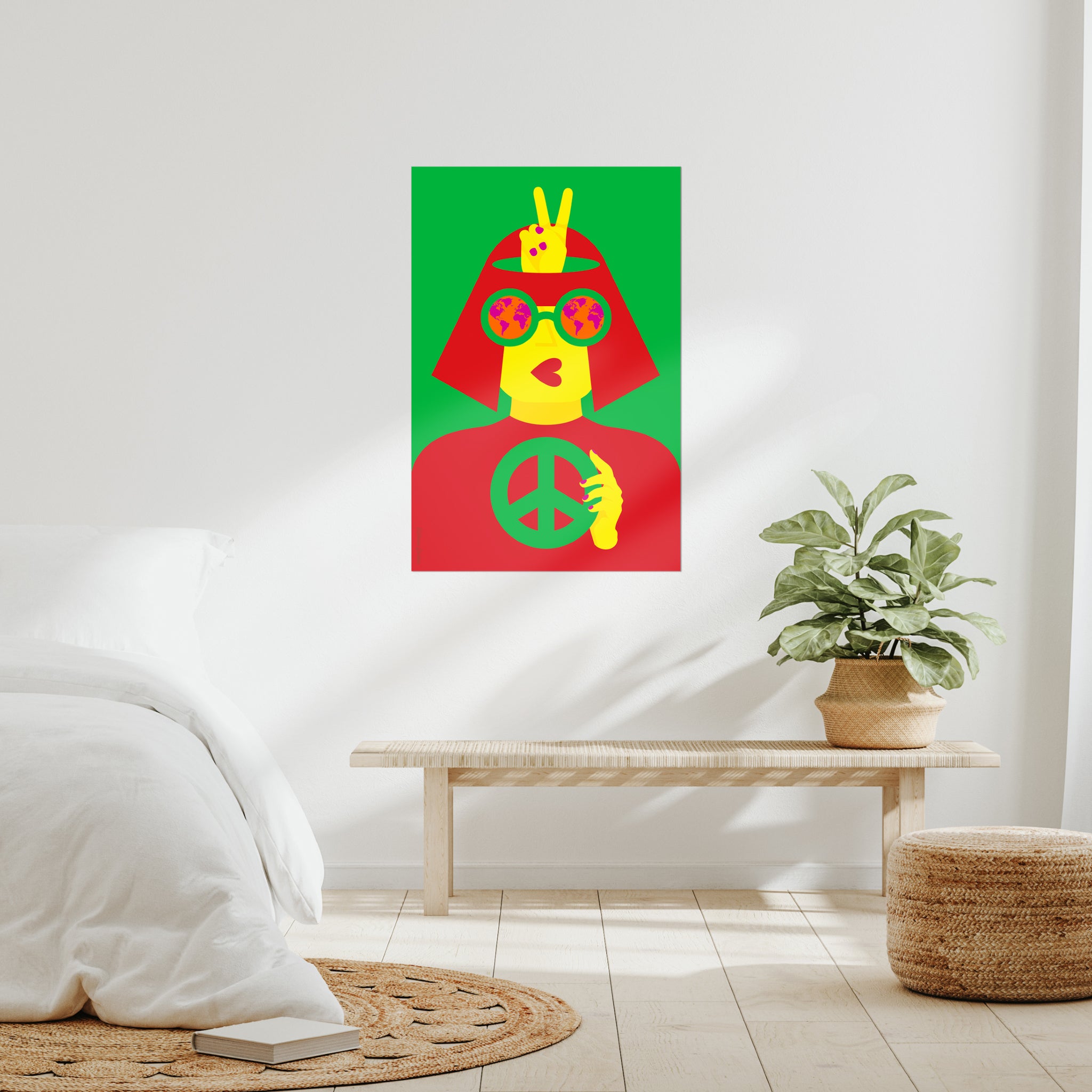 Giclée Fine Art Print - Peace to the World