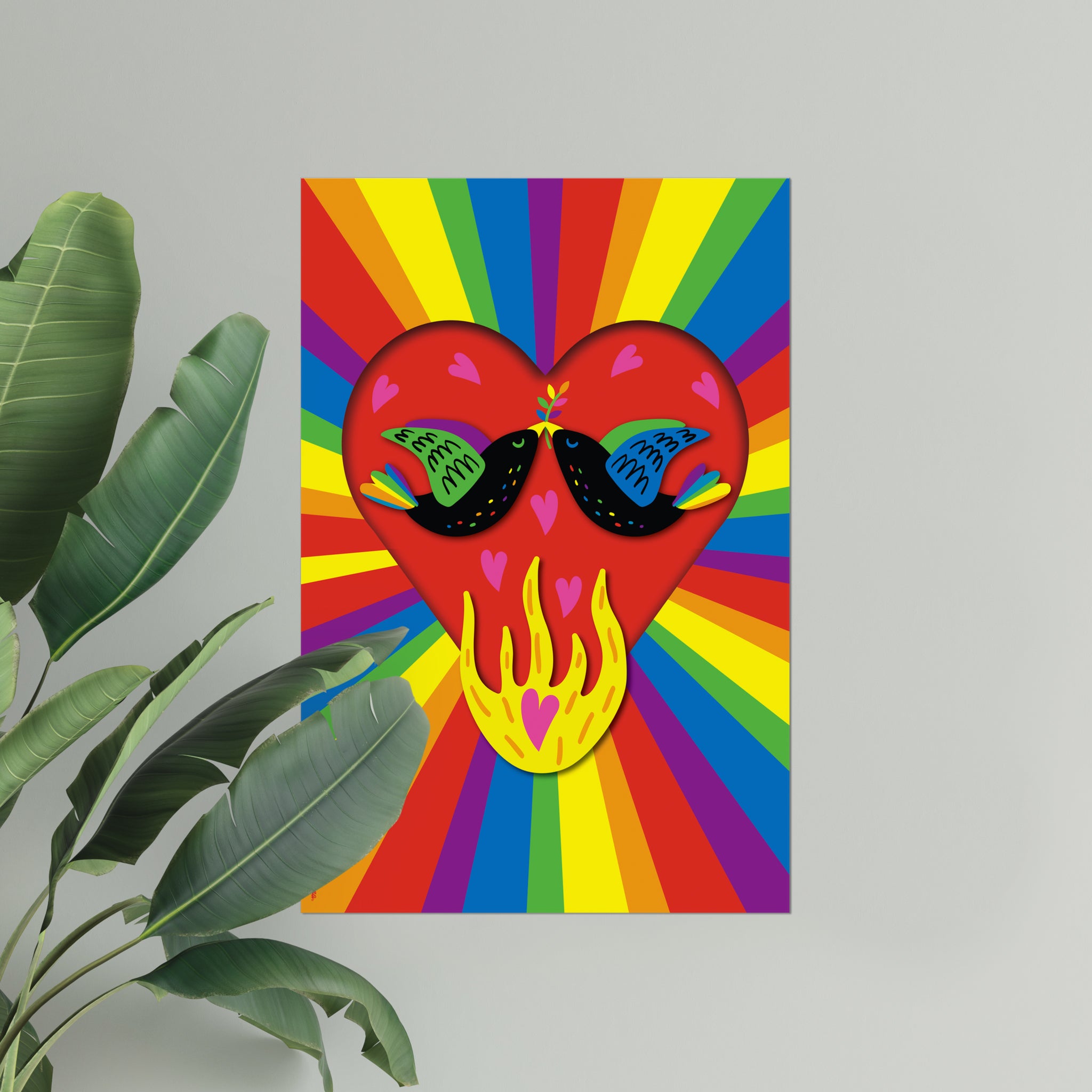 Giclée Fine Art Print - Love Lgbti