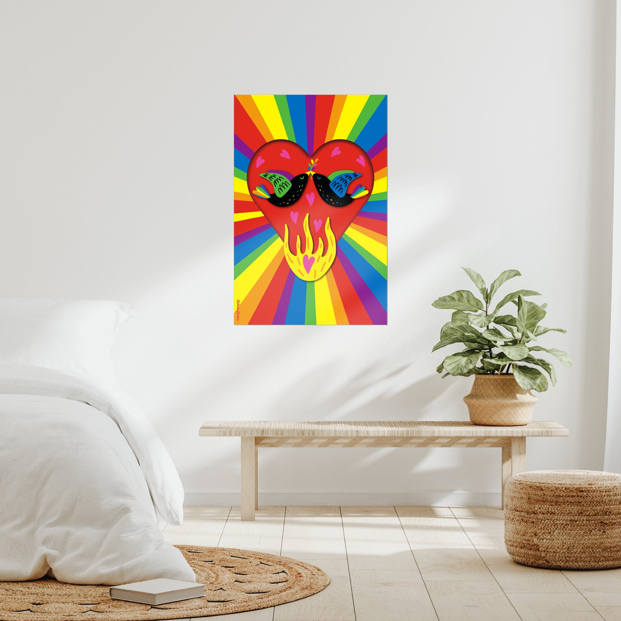 Giclée Fine Art Print - Love Lgbti