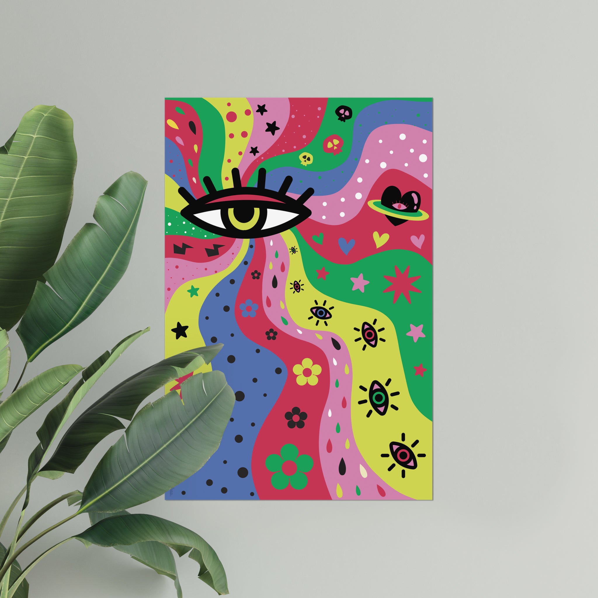 Giclée Fine Art Print - The Subjects Look, The Objects Gaze -Eye version-