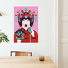 Giclée-Kunstdruck – Peking-Opernkunst – Der Sänger