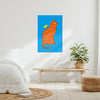 Giclée Fine Art Print - Coexistence blue
