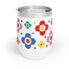 Load image into Gallery viewer, Chill Wine Tumbler Flower