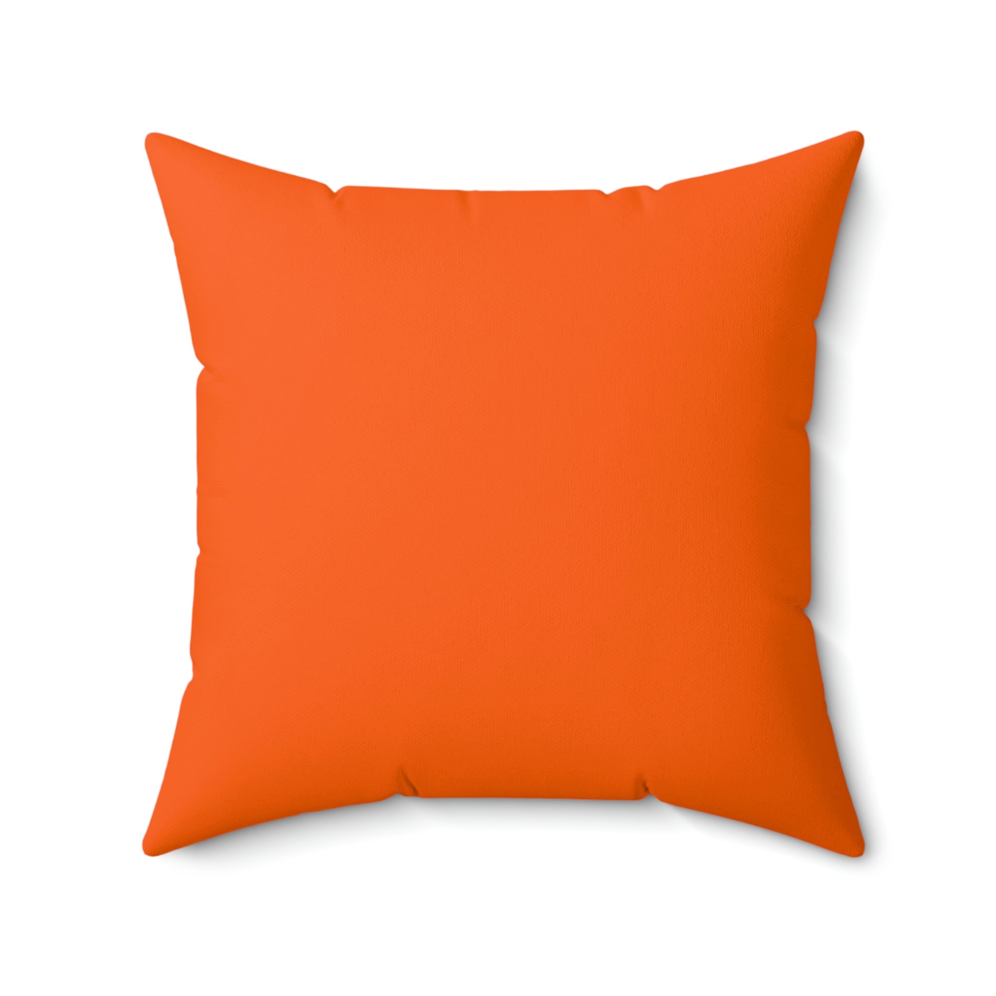 Spun Polyester Pillow Happy Face purple/orange