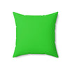 Spun Polyester Pillow Jack green