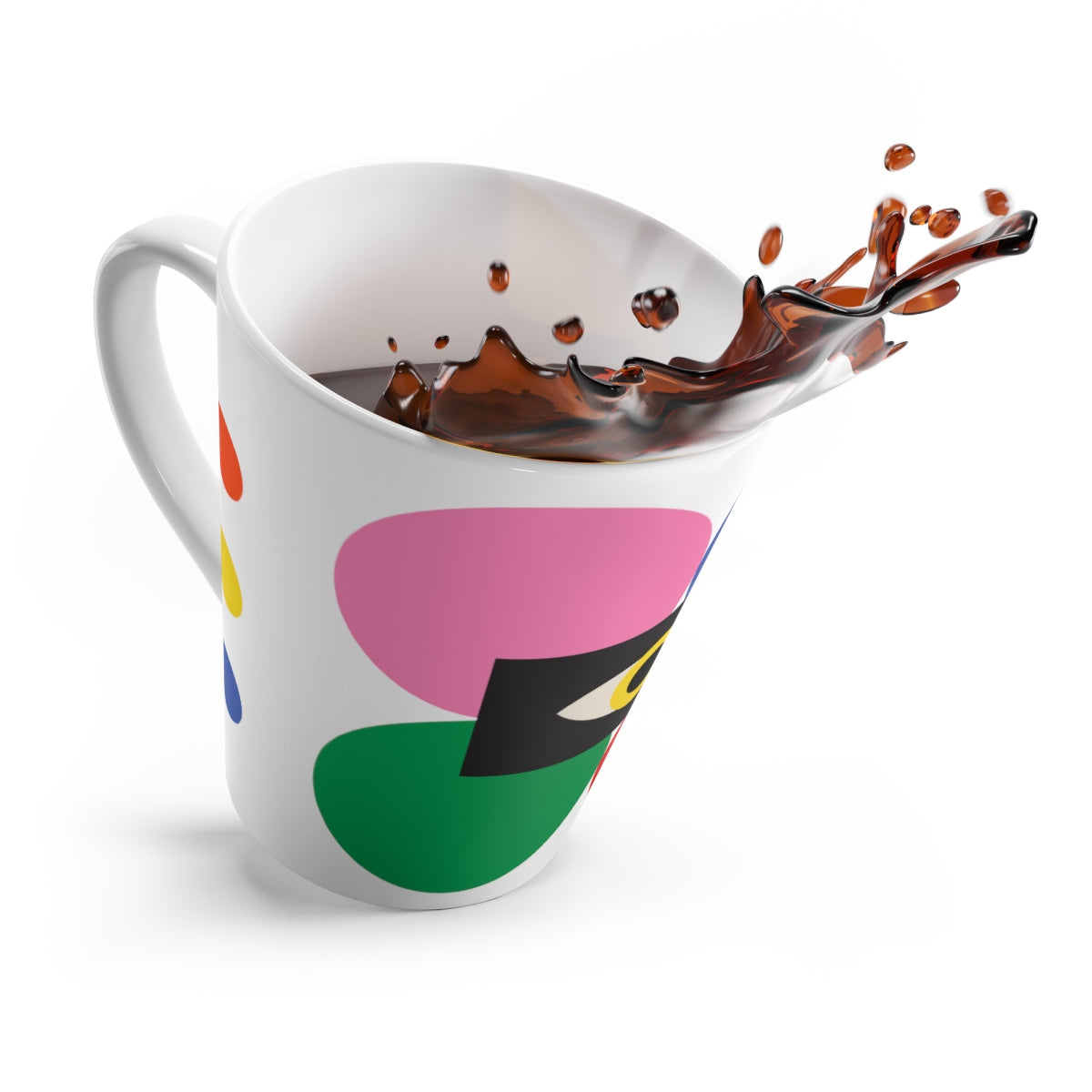 Latte Mug Geometrics
