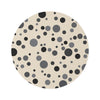 Load image into Gallery viewer, Round Rug Dots 2 grey