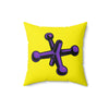 Load image into Gallery viewer, Spun Polyester Pillow Jack purple