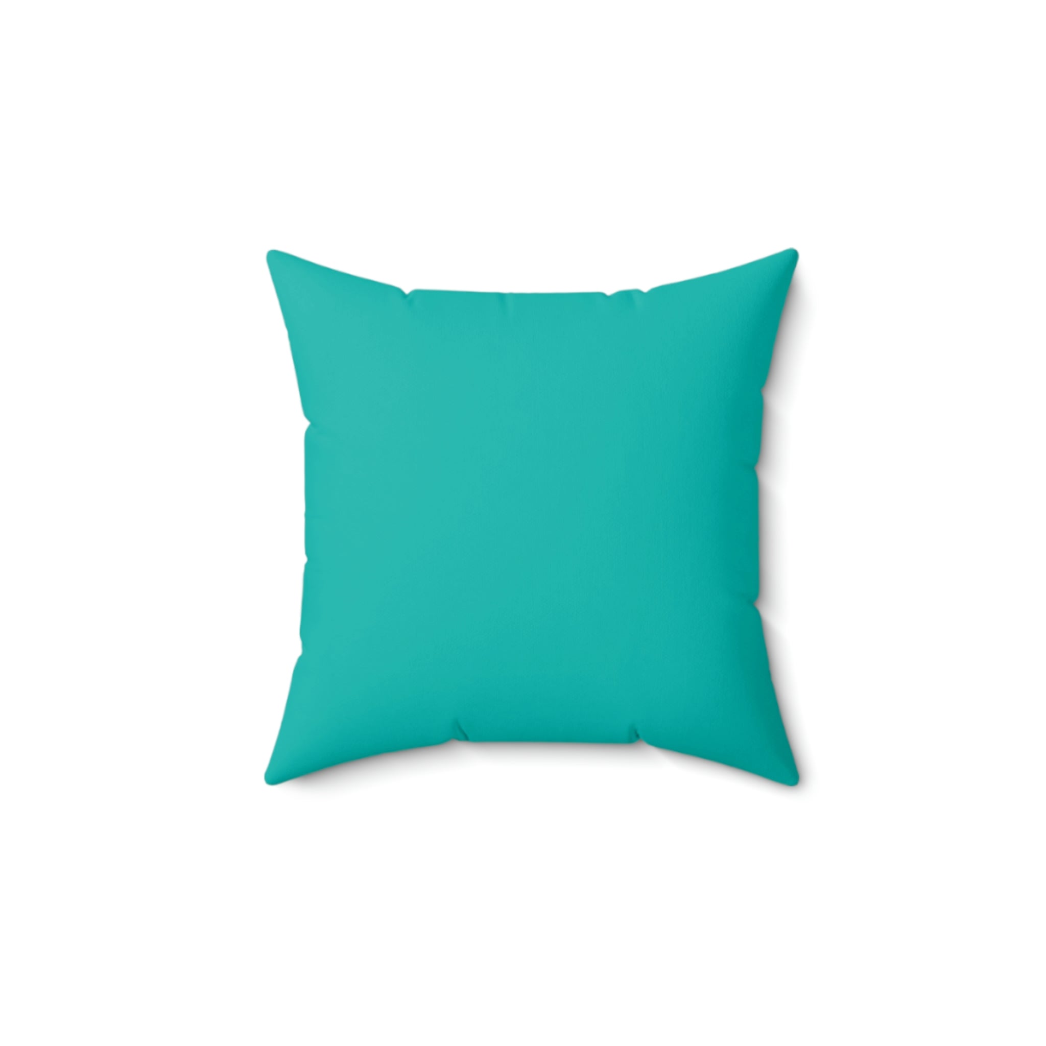Spun Polyester Pillow Jack turquoise