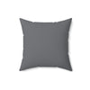Load image into Gallery viewer, Love Spun Polyester Pillow Echo Amor black 2