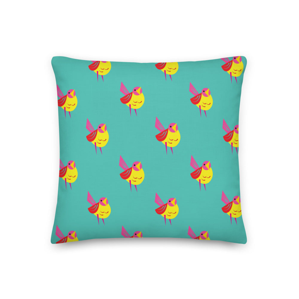 Premium Pillow Ella Jazz birds