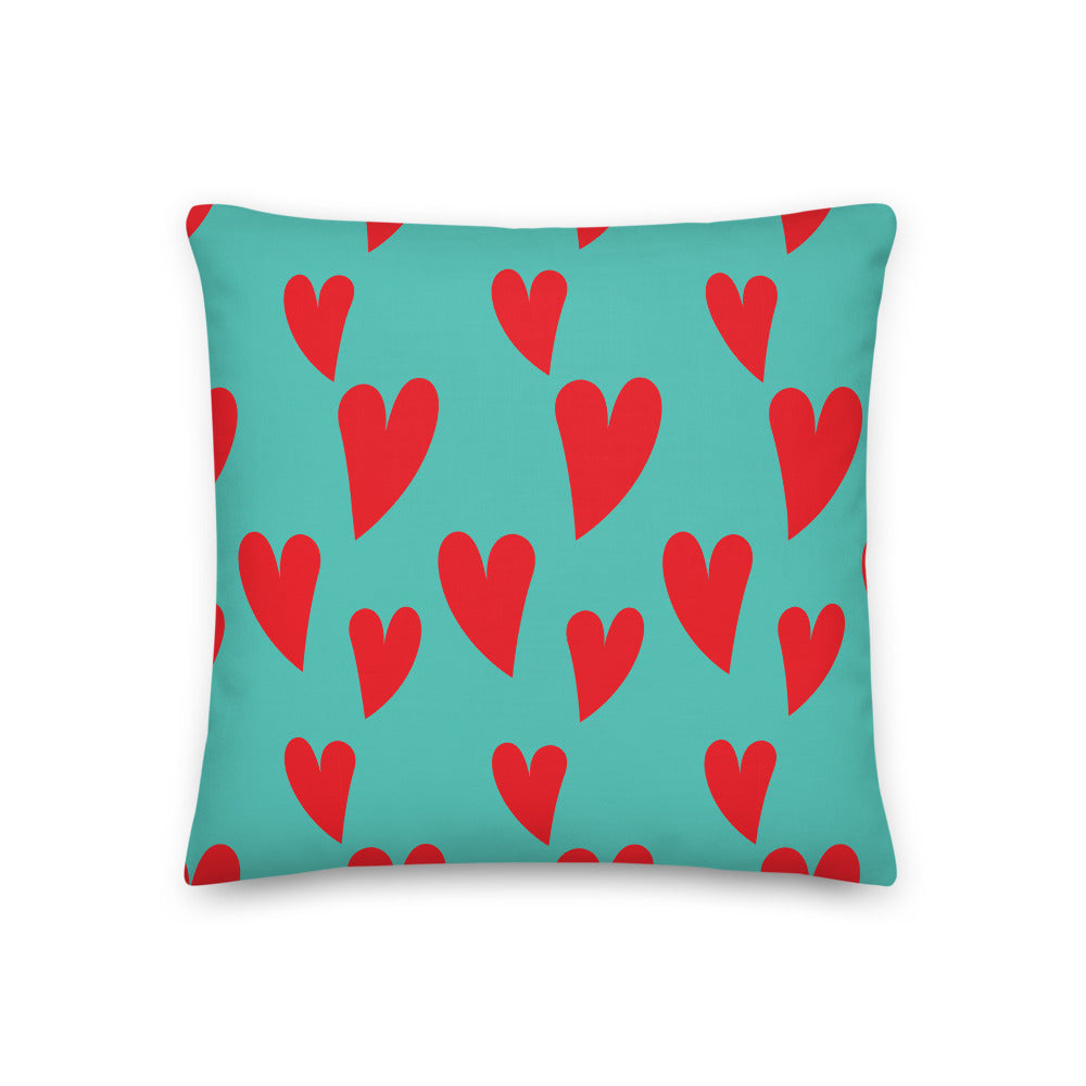 Premium Pillow Ella Jazz hearts