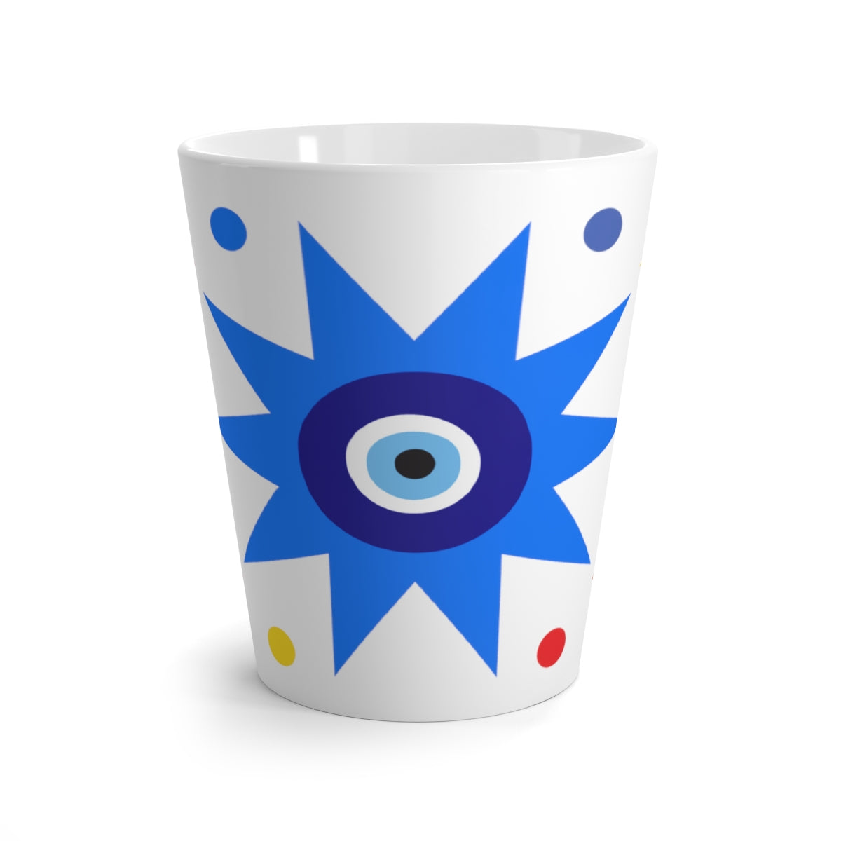 Latte Mug Evil Eye