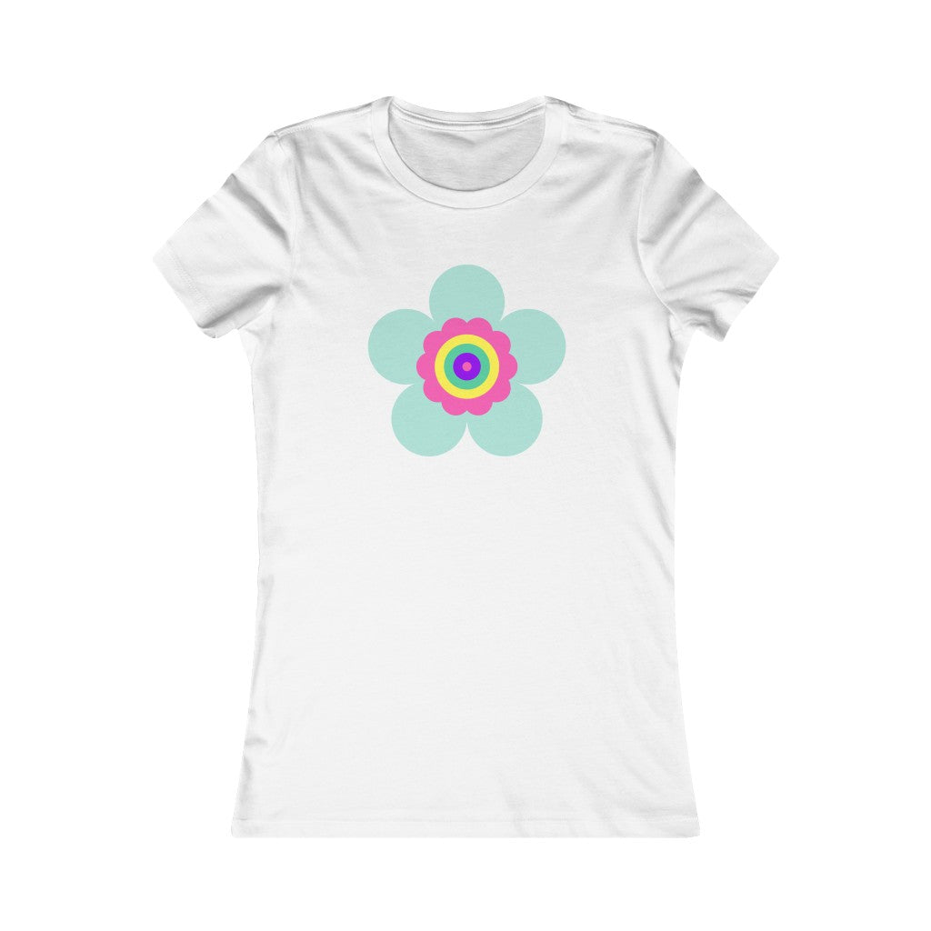 T-Shirt Women's Favorite Tee Hippy Flower