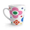 Load image into Gallery viewer, Latte Mug Flowers