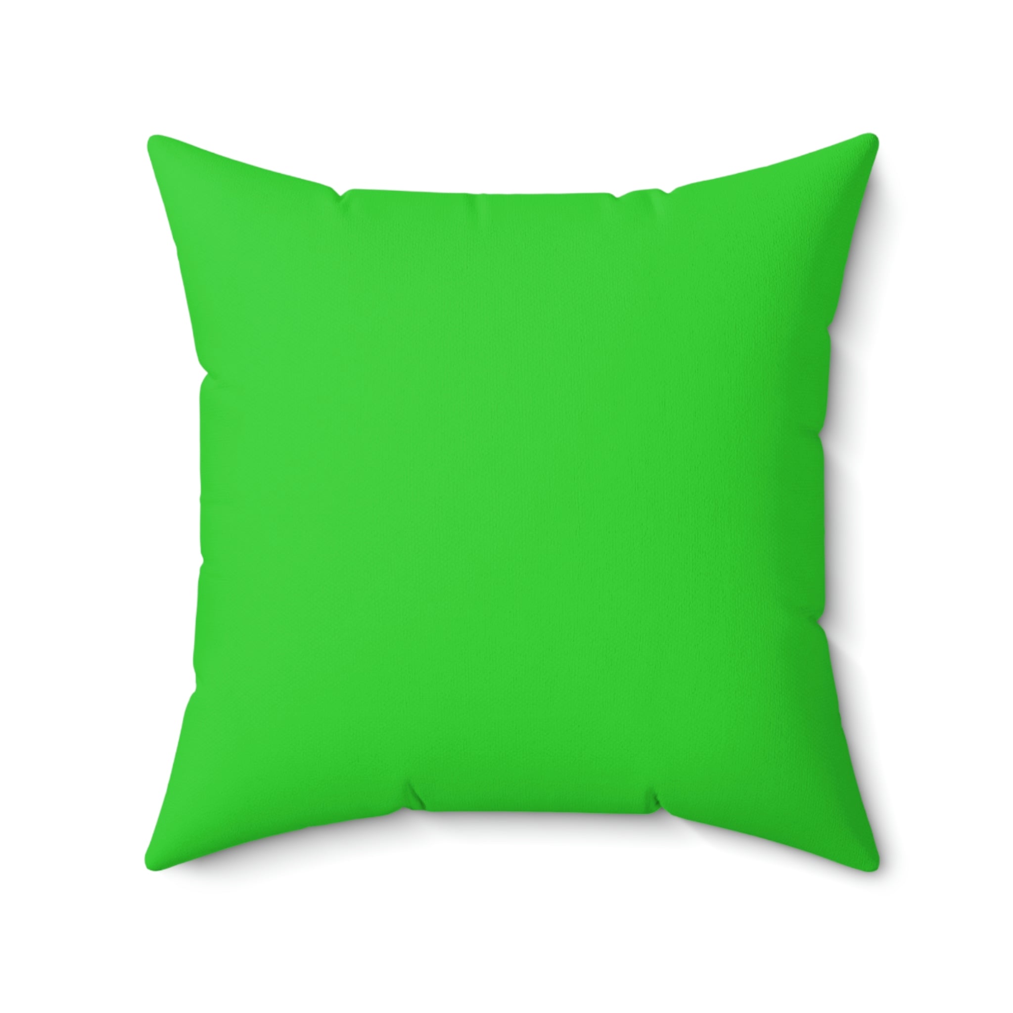 Spun Polyester Pillow Jack green