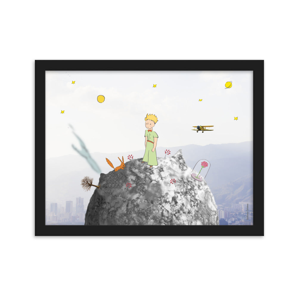 Caraqueño Little Prince 1 Framed matte paper photo