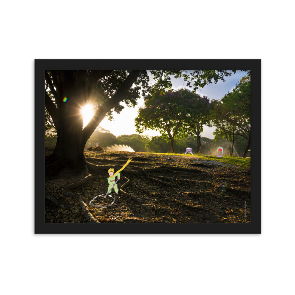 Caraqueño Kleiner Prinz 9 Gerahmtes Foto auf mattem Papier