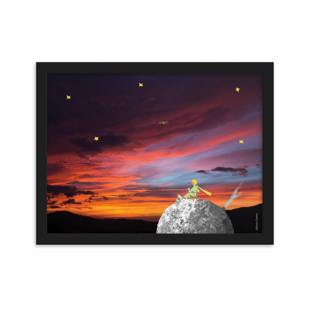 Caraqueño Kleiner Prinz 12 Gerahmtes Foto auf mattem Papier