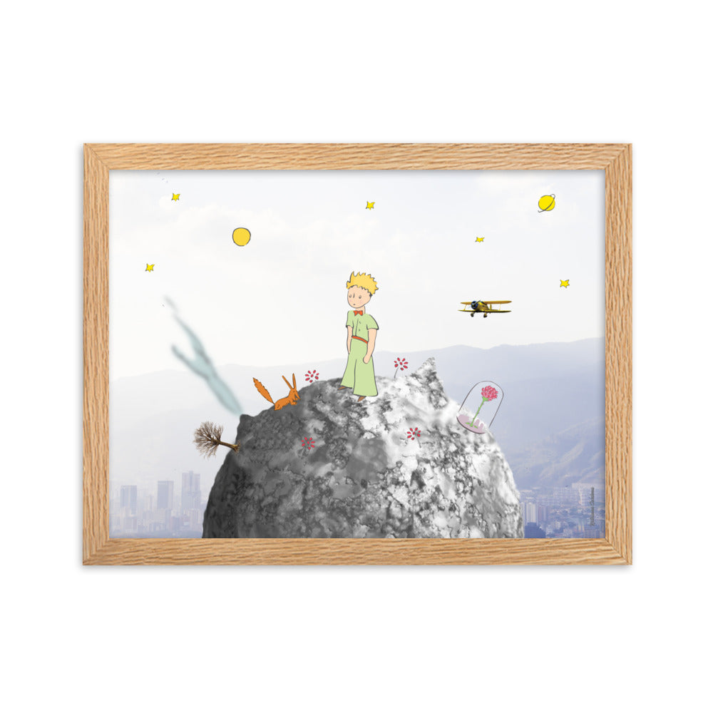 Caraqueño Little Prince 1 Framed matte paper photo