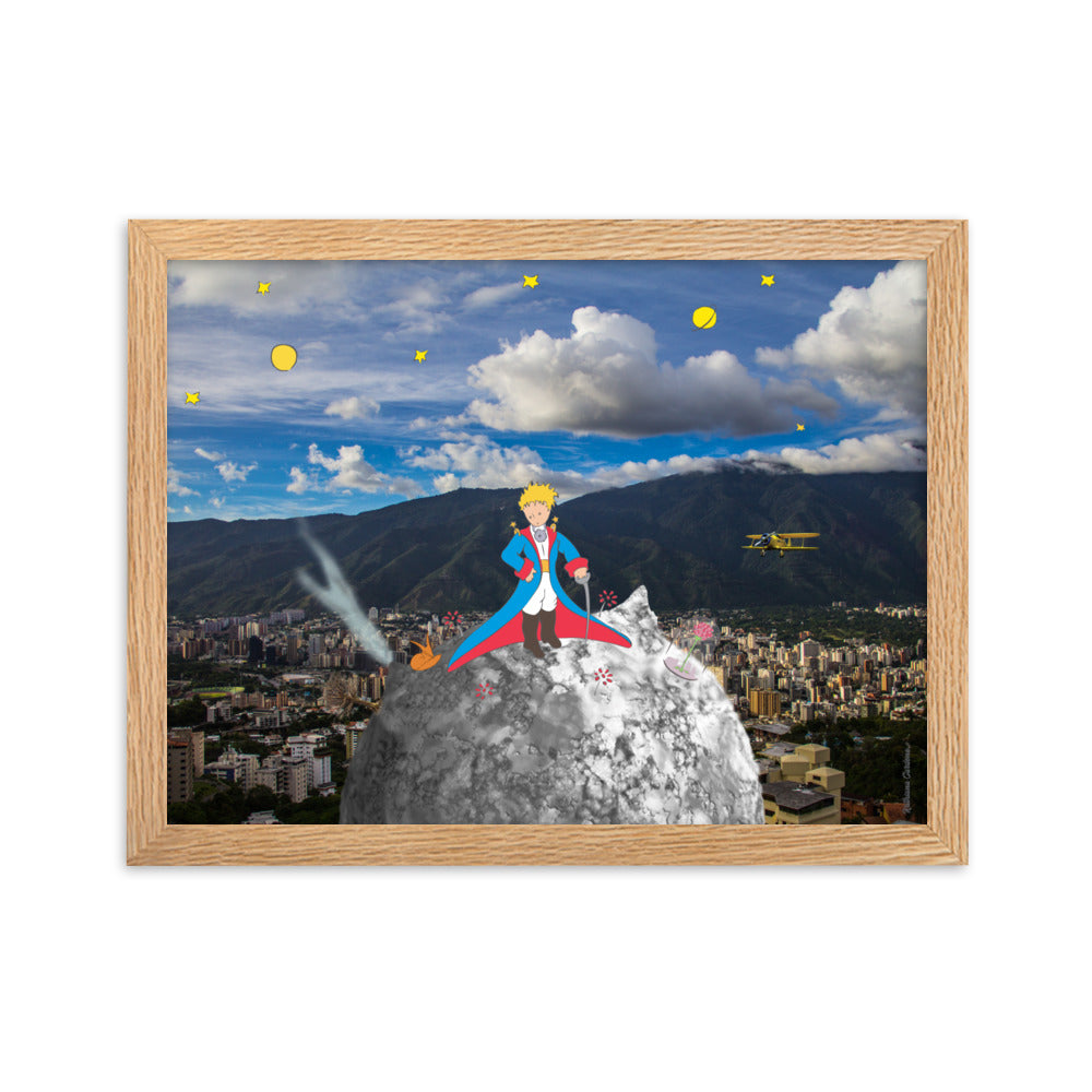 Caraqueño Kleiner Prinz 7 Gerahmtes Foto auf mattem Papier