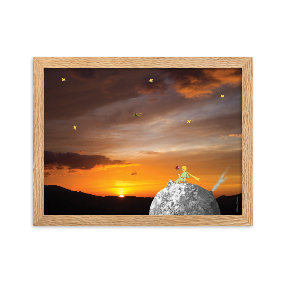 Caraqueño Little Prince 8 Framed matte paper photo