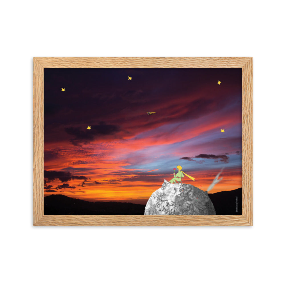 Caraqueño Kleiner Prinz 12 Gerahmtes Foto auf mattem Papier