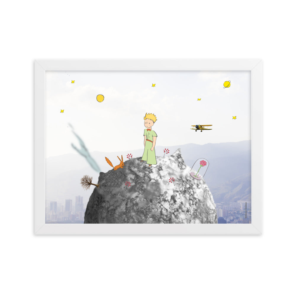 Caraqueño Little Prince 1 Framed matte paper photo