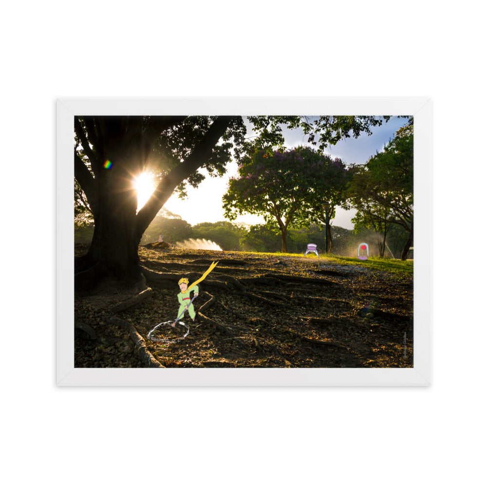 Caraqueño Kleiner Prinz 9 Gerahmtes Foto auf mattem Papier