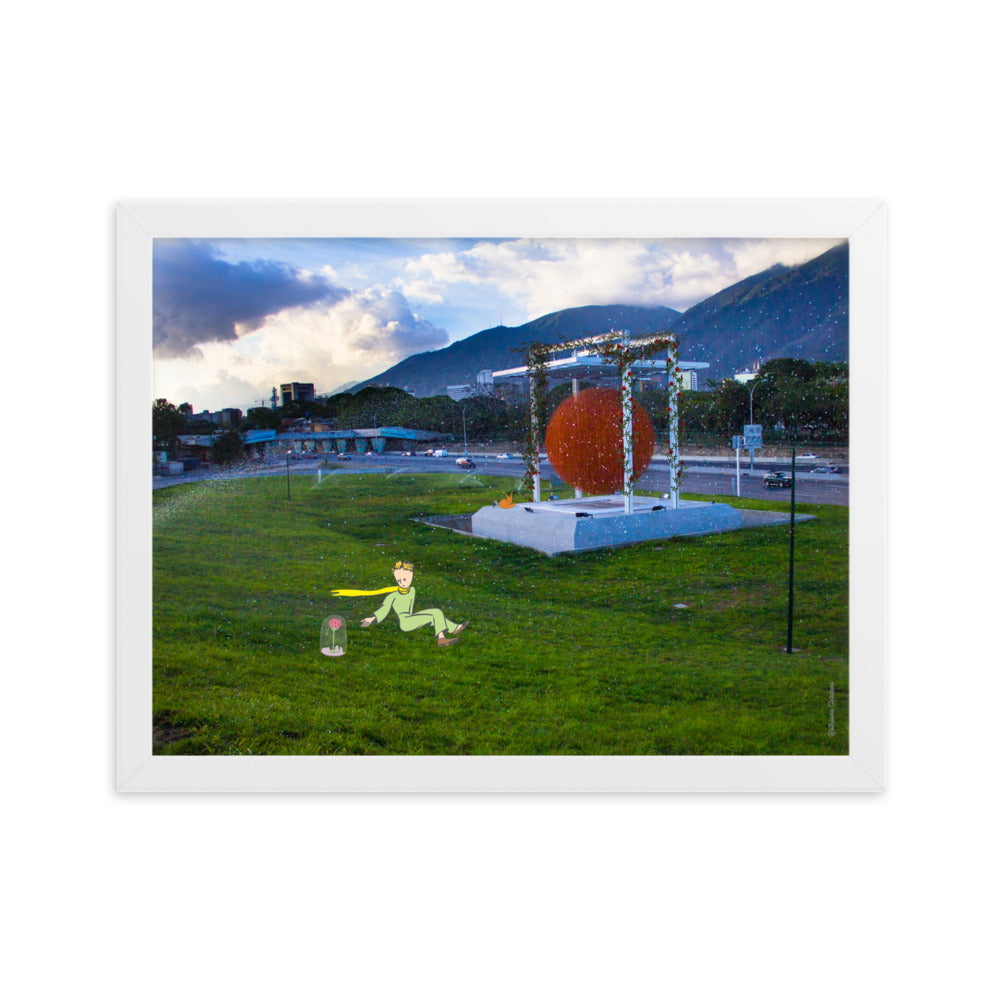 Caraqueño Kleiner Prinz 10 Gerahmtes Foto auf mattem Papier