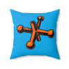 Load image into Gallery viewer, Spun Polyester Pillow Jack orange